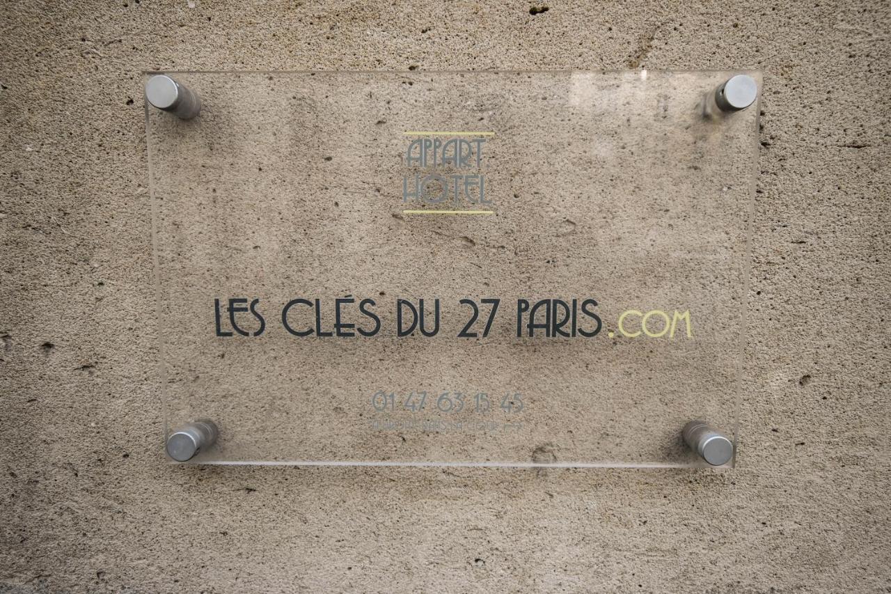 Les Cles Du 27 Paris Aparthotel Exterior photo